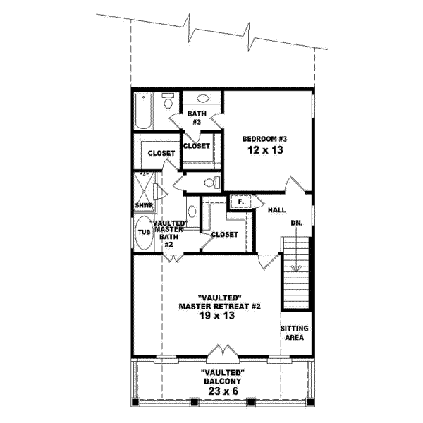 Upper/Second Floor Plan: 6-193