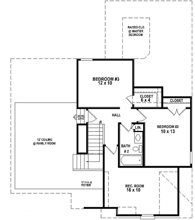 Upper/Second Floor Plan: 6-1931
