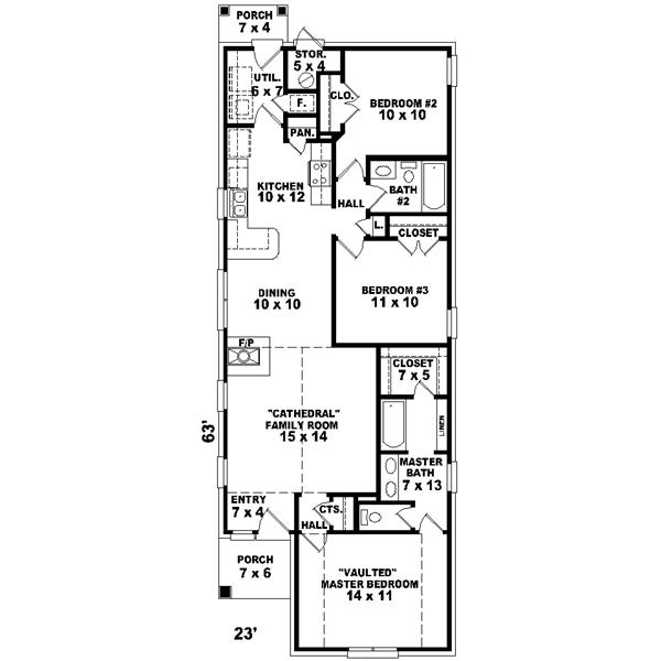 Main Floor Plan: 6-195