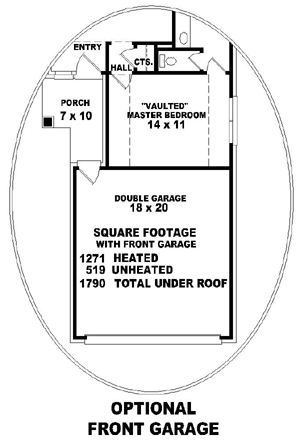 European Style House Plans Plan: 6-195