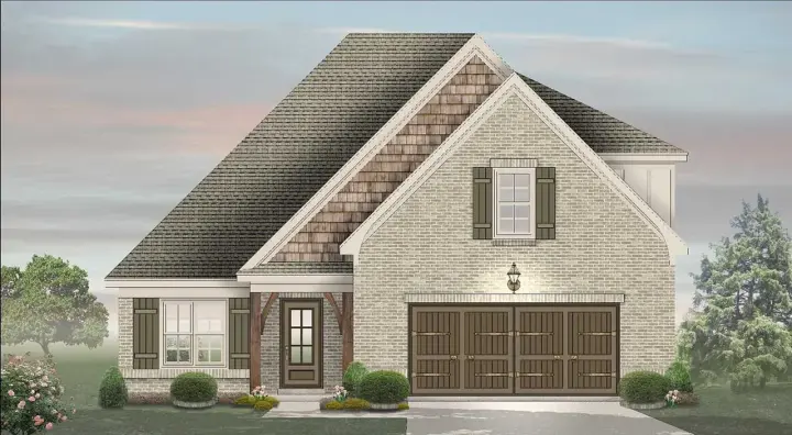 French Country house plans 6-1950 - front exterior, 1,772 sq ft, 3 bed, 2 bath house plans | Monster House Plans