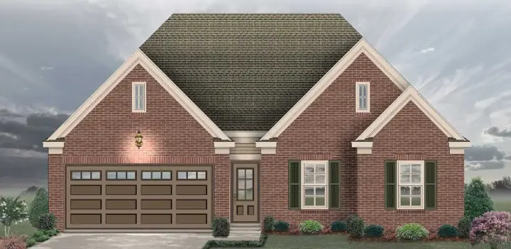Traditional house plans 6-1954 - front exterior, 1,521 sq ft, 3 bed, 2 bath house plans | Monster House Plans