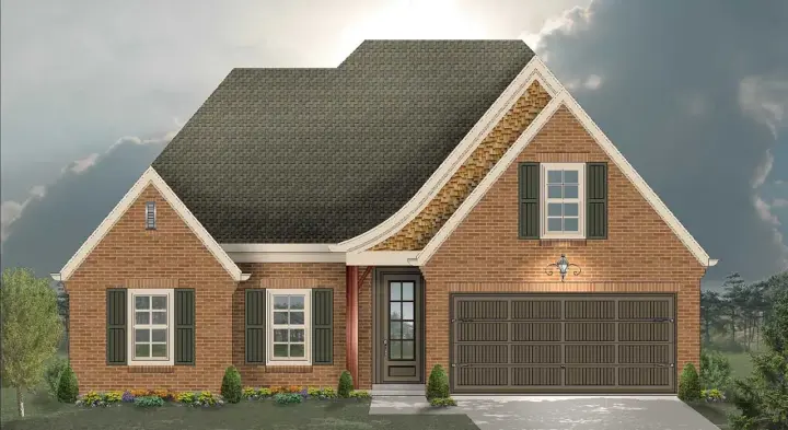 French Country house plans 6-1957 - front exterior, 1,896 sq ft, 3 bed, 2 bath house plans | Monster House Plans