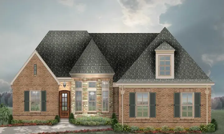 French Country house plans 6-1967 - front exterior, 2,338 sq ft, 3 bed, 3 bath house plans | Monster House Plans