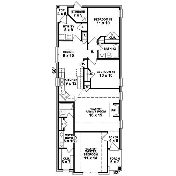 Main Floor Plan: 6-198