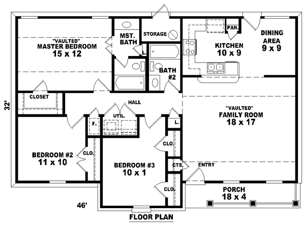 Main Floor Plan: 6-200