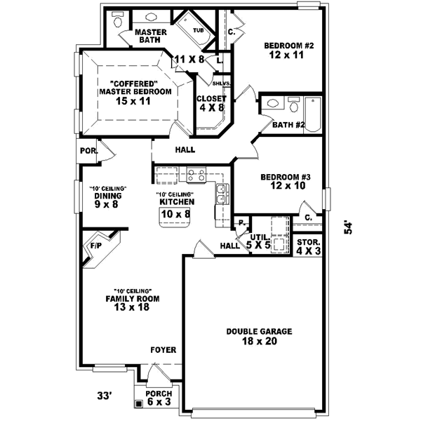 Main Floor Plan: 6-205