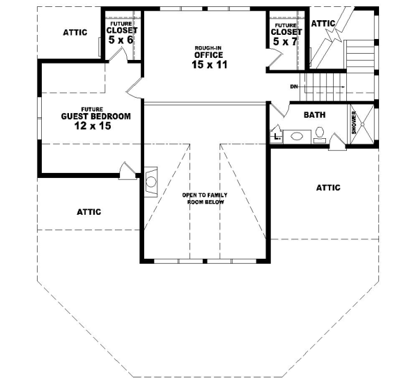 Upper/Second Floor Plan: 6-209