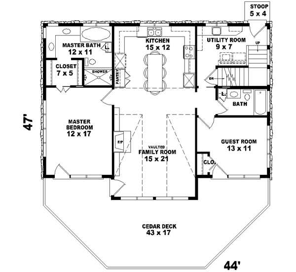 Main Floor Plan: 6-210