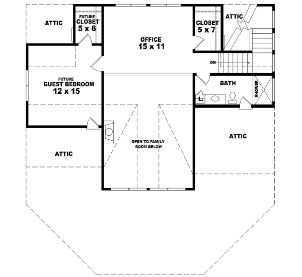 Upper/Second Floor Plan: 6-211