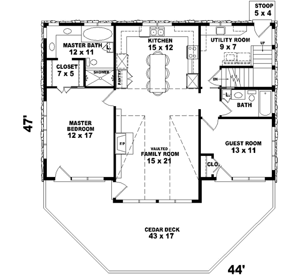 Main Floor Plan: 6-212