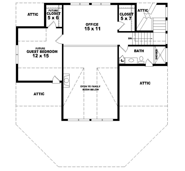 Upper/Second Floor Plan:6-212