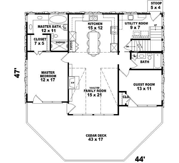 Main Floor Plan: 6-213