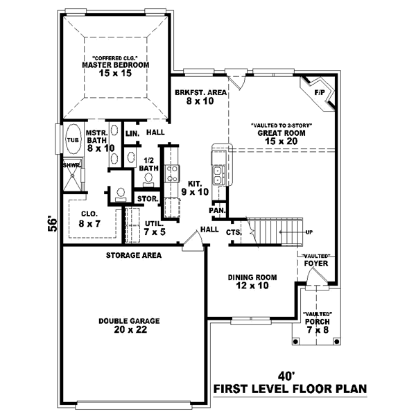 Main Floor Plan: 6-215