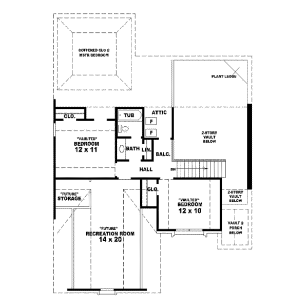 Upper/Second Floor Plan: 6-215