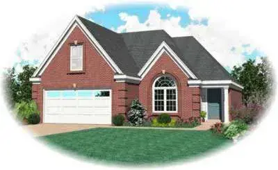 Southern house plans 6-217 - front exterior, 2,109 sq ft, 3 bed, 2 bath house plans | Monster House Plans