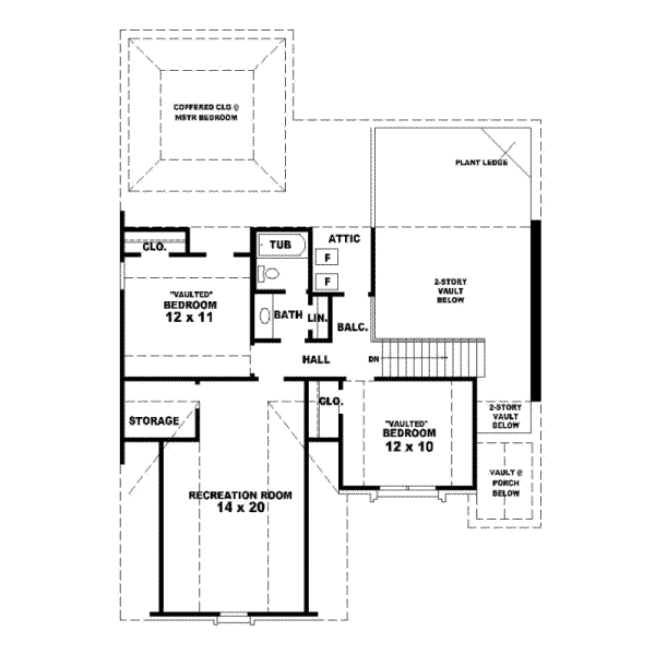 Upper/Second Floor Plan: 6-218