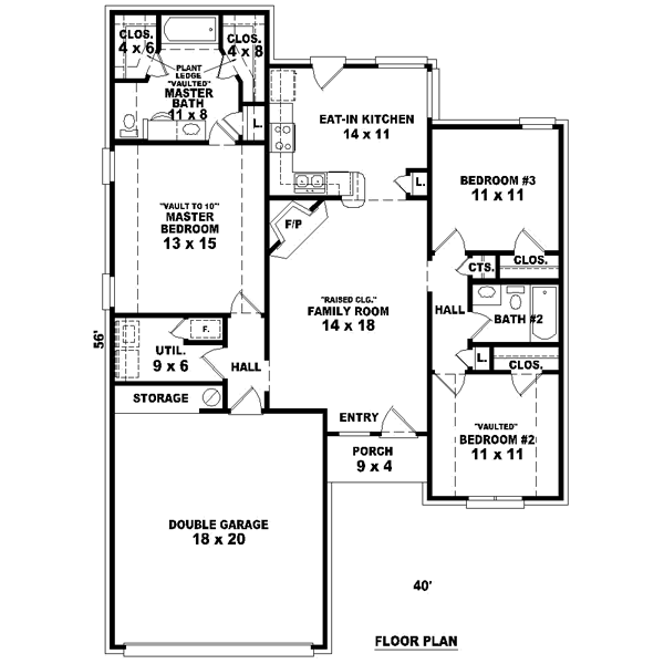 Main Floor Plan: 6-222