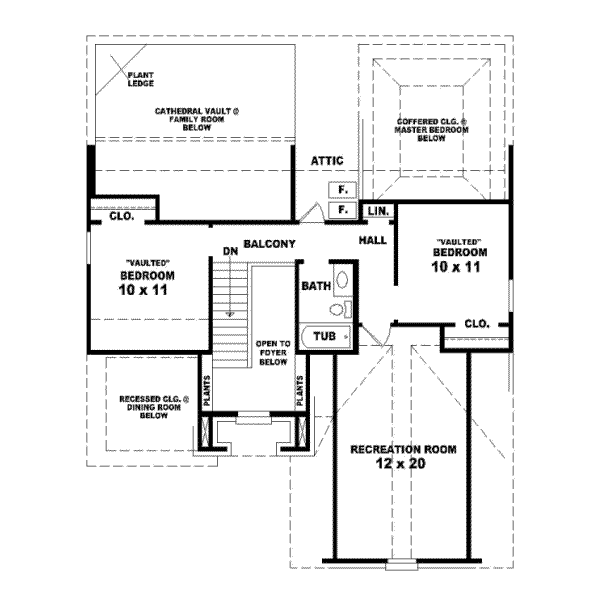 Upper/Second Floor Plan: 6-232