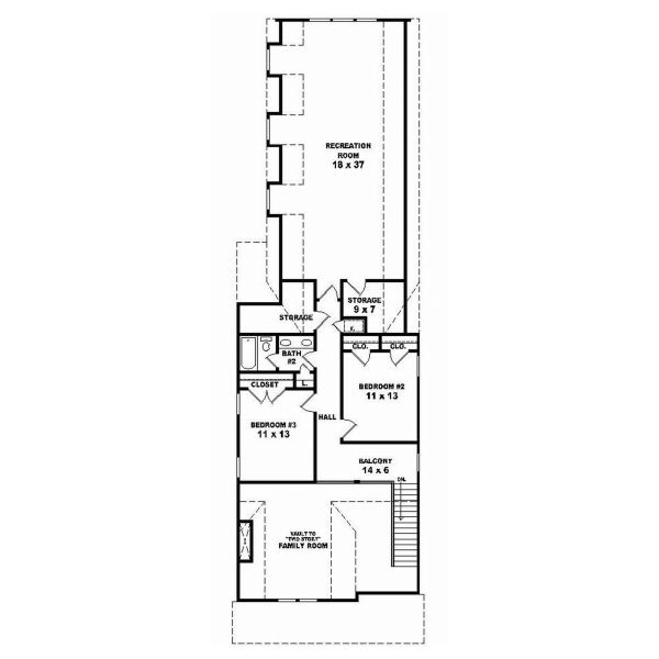 Upper/Second Floor Plan: 6-235
