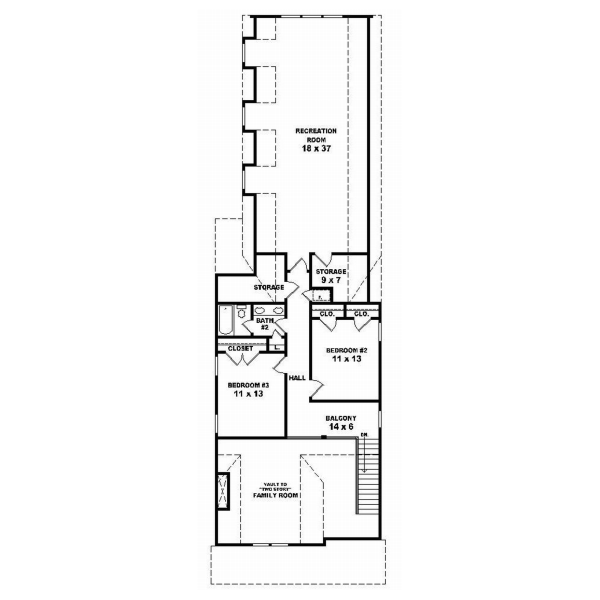 Upper/Second Floor Plan: 6-236