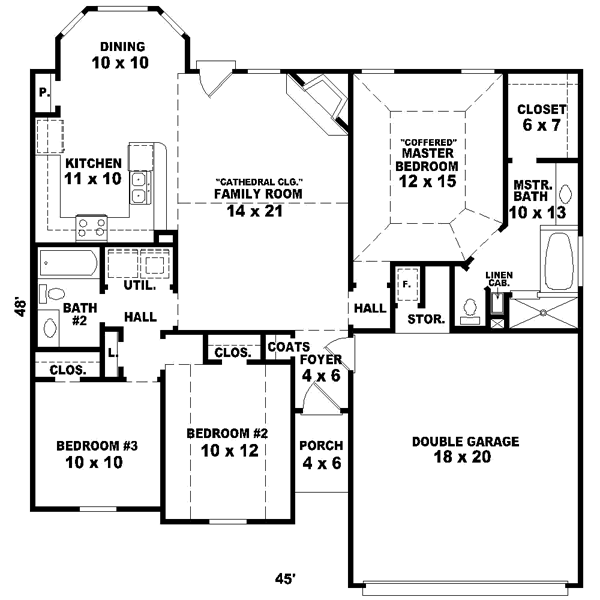 Main Floor Plan: 6-240