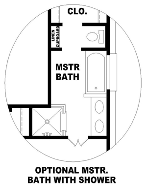 Cottage Style Floor Plans Plan: 6-243