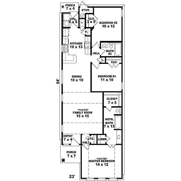 Main Floor Plan: 6-245