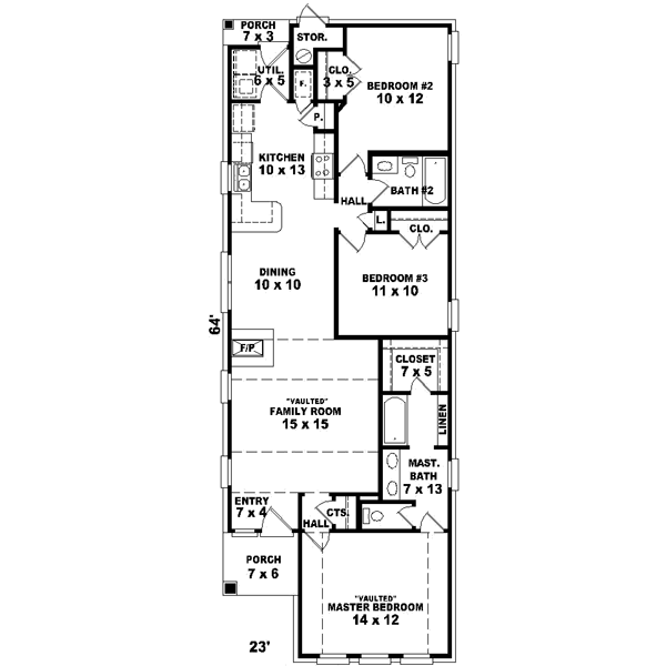 Main Floor Plan: 6-246