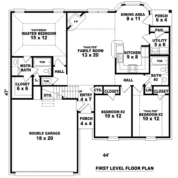 Main Floor Plan: 6-255