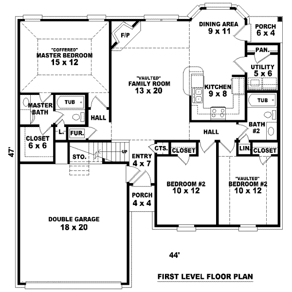 Main Floor Plan: 6-257