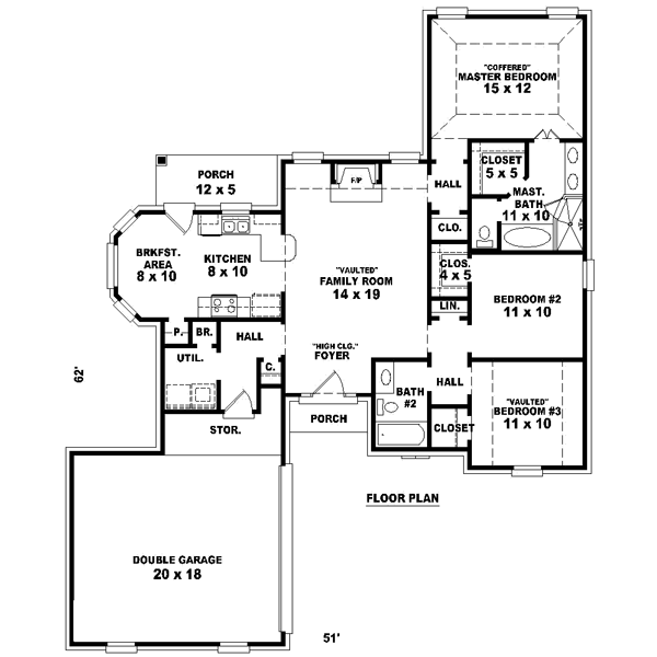 Main Floor Plan: 6-258