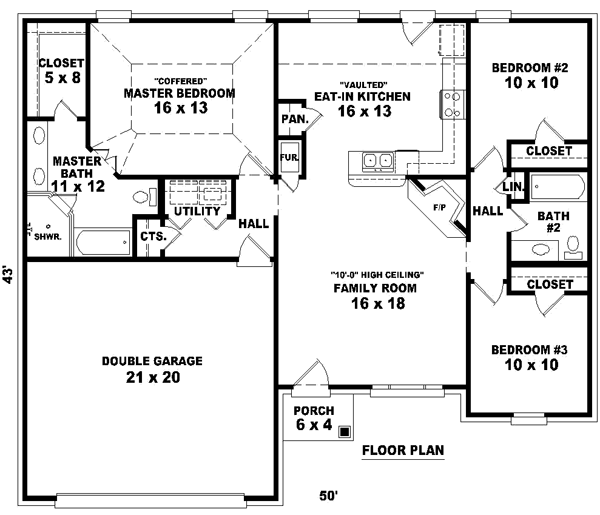 Main Floor Plan: 6-261