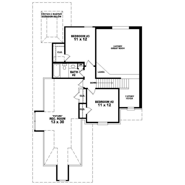 Upper/Second Floor Plan: 6-267