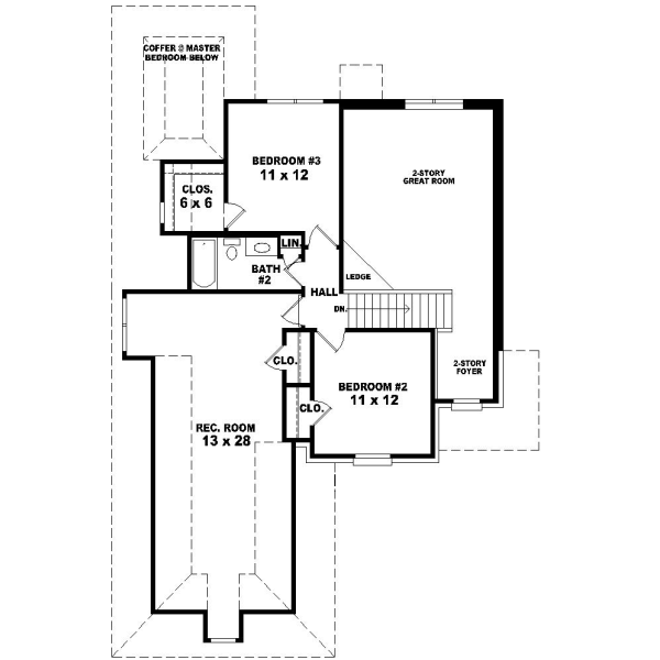 Upper/Second Floor Plan: 6-271