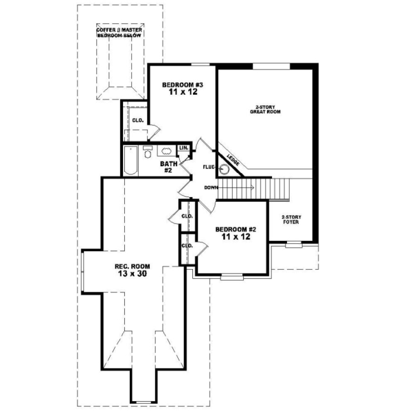 Upper/Second Floor Plan: 6-272