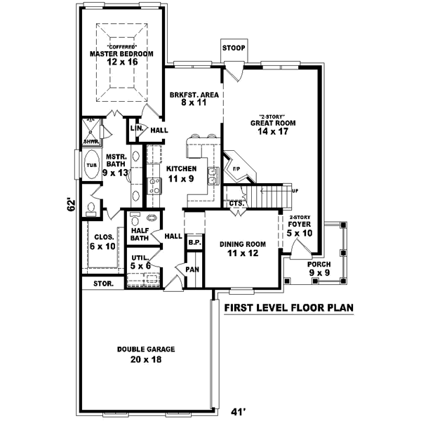 Main Floor Plan: 6-274