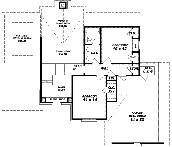 Upper/Second Floor Plan: 6-279