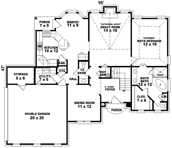 Main Floor Plan: 6-280