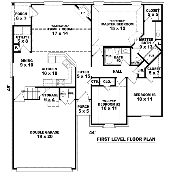 Main Floor Plan: 6-282