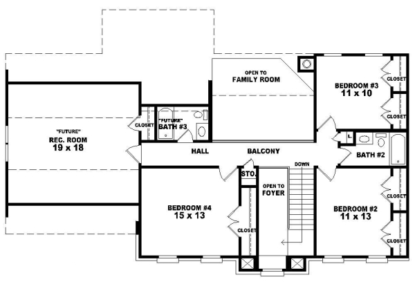 Upper/Second Floor Plan:6-283