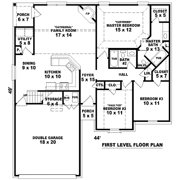 Main Floor Plan: 6-284