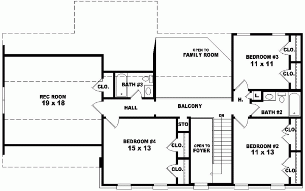 Upper/Second Floor Plan: 6-287