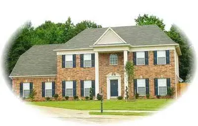 Southern Colonial house plans 6-288 - front exterior, 2,744 sq ft, 4 bed, 3 bath house plans | Monster House Plans