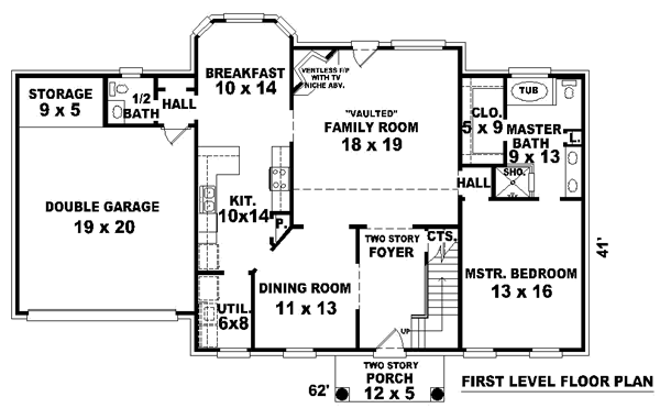 Main Floor Plan: 6-288