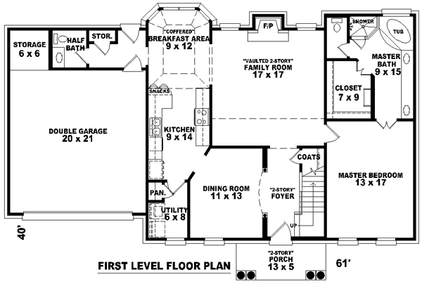 Main Floor Plan: 6-291