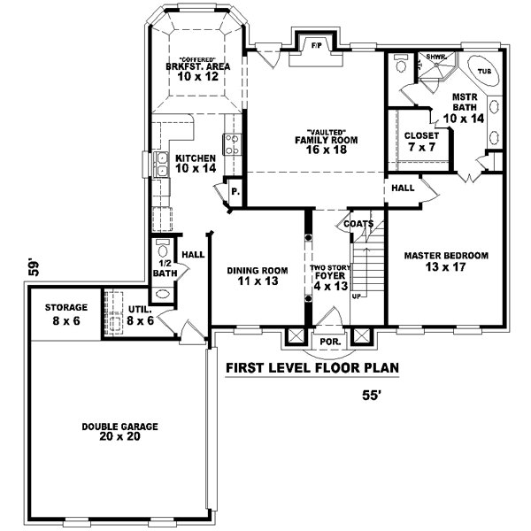 Main Floor Plan: 6-298