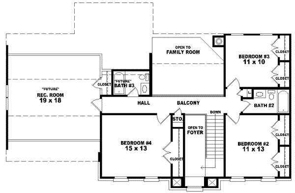 Upper/Second Floor Plan: 6-299