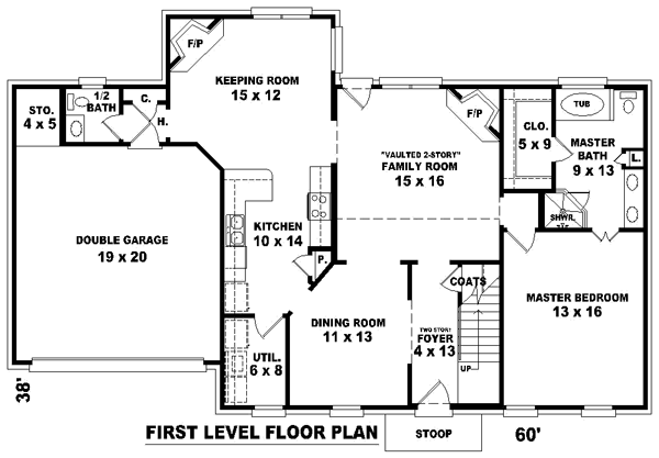 Main Floor Plan: 6-300