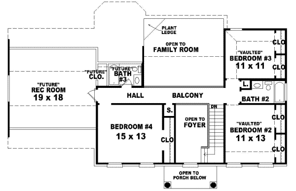 Upper/Second Floor Plan: 6-301